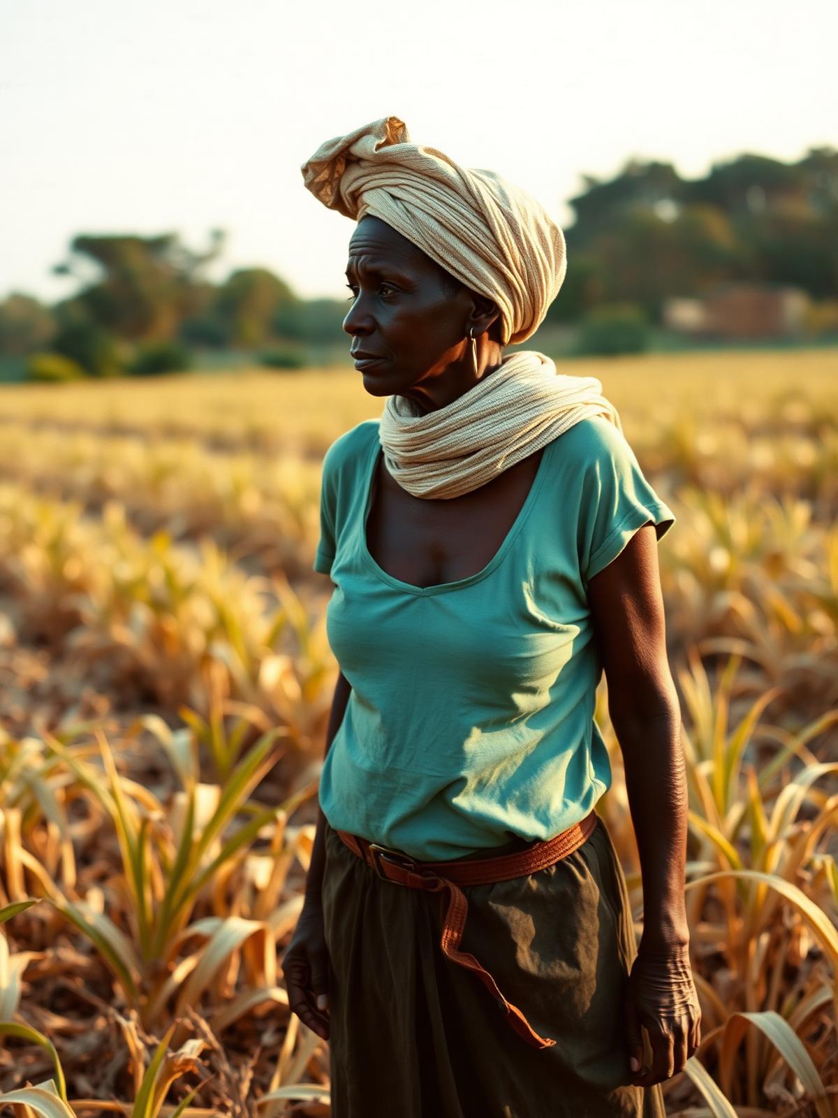 Mama Achieng, farmer in Nyakach