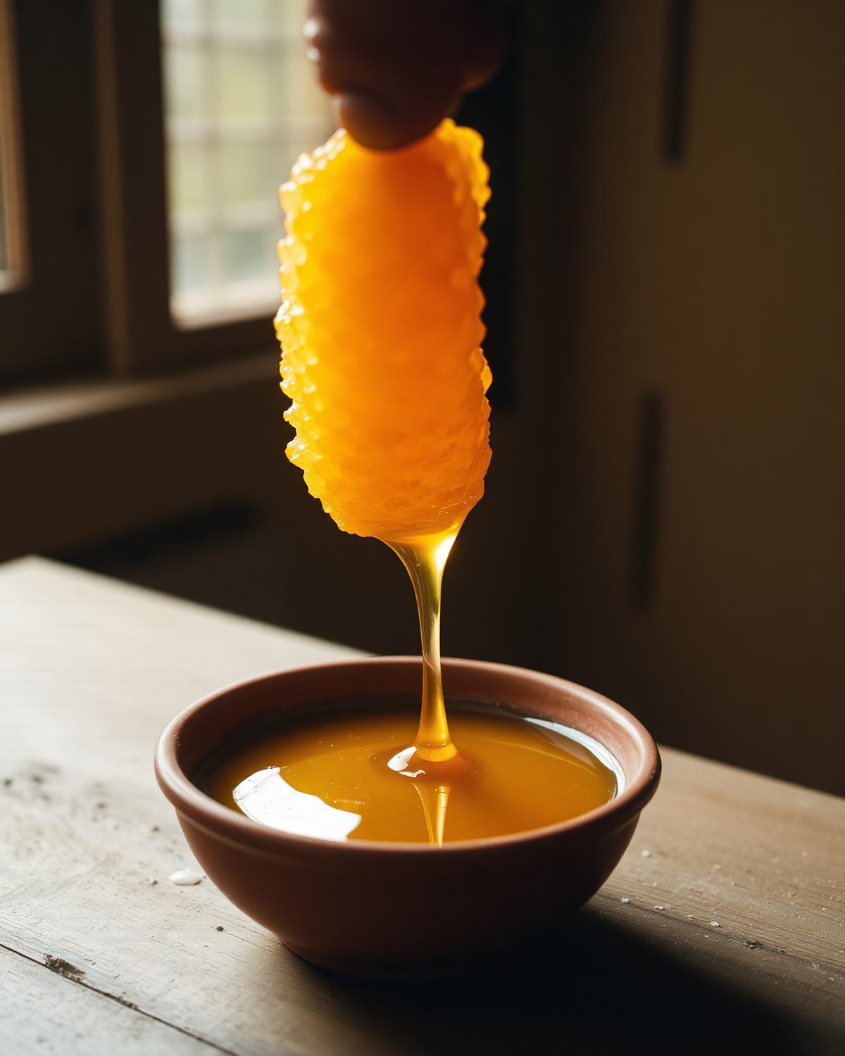 A jar of honey